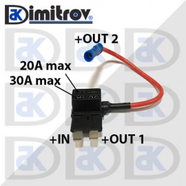 Легло за допълнителен бушон 20A + 30A